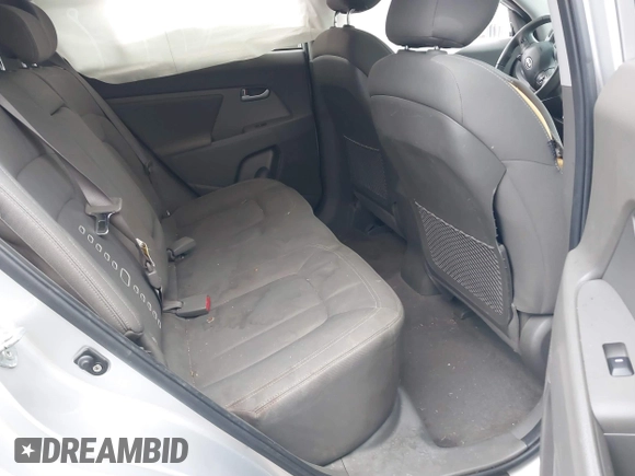 2011 Kia Sportage EX with VIN KNDPC3A25B7051396, listed as a IAAI auction lot 38855292 with 263,407 mi miles and . Bid and sale history available at DreamBid. Image 8.