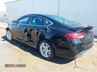 2016 Chrysler 200 LX with VIN 1C3CCCFB7GN186068, listed as a IAAI auction lot 41656971 with 141,170 mi miles and . Bid and sale history available at carsss.com. Image 3.