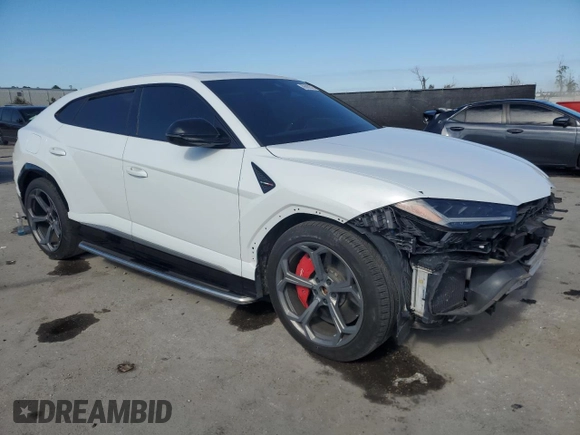 2019 Lamborghini Urus z VIN ZPBUA1ZL9KLA05029, wystawiony jako Copart lot #89060575 z przebiegiem 60 062 mil mil oraz Szkody całkowita. Historia ofert i sprzedaży dostępna na DreamBid. Obrazek 4.