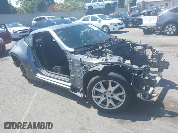 2014 Nissan 370Z Nismo with VIN JN1AZ4EH9EM632501, listed as a IAAI auction lot 39504585 with Not Provided miles and . Bid and sale history available at DreamBid. Image 1.