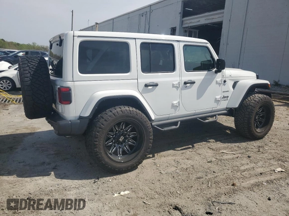 2021 Jeep Wrangler Unlimited Sahara с VIN 1C4HJXEN7MW823881, выставлен на аукционе Copart как лот 53062425 с пробегом 28 597 миль миль и Списание • Salvage title. История ставок и продаж доступна на DreamBid. Изображение 3.
