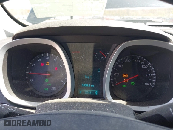 2011 Chevrolet Equinox LTZ with VIN 2CNFLGEC5B6329991, listed as a IAAI auction lot 42086572 with 205,381 mi miles and . Bid and sale history available at DreamBid. Image 7.