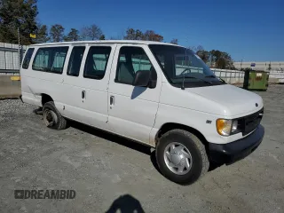 1999 Ford Econoline Passenger XL with VIN 1FBSS31L5XHC16908, listed as a Copart auction lot 83490434 with 159,900 mi miles and Salvage Title. Bid and sale history available at DreamBid. Image 4.