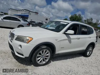 2011 BMW X3 28i with VIN 5UXWX5C51BL711233, listed as a Copart auction lot 51435145 with 135,876 mi miles and Salvage Title. Bid and sale history available at carsss.com. Image 1.