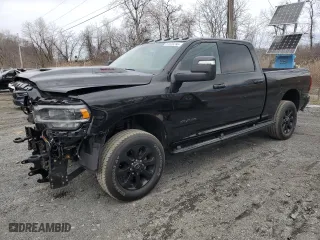 2024 Ram 2500 Laramie with VIN 3C6UR5FJ1RG103271, listed as a Copart auction lot 51228295 with 7,930 mi miles and Salvage Title. Bid and sale history available at carsss.com. Image 1.