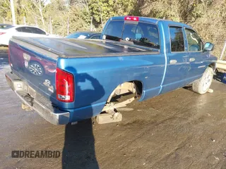 2005 Dodge 1500 SLT with VIN 1D7HU18D55S247326, listed as a IAAI auction lot 41420744 with 168,893 mi miles and . Bid and sale history available at DreamBid. Image 4.