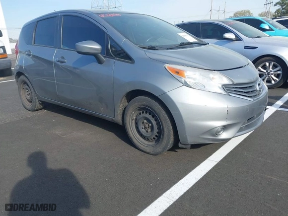 2015 Nissan Versa Note S with VIN 3N1CE2CP4FL405926, listed as a IAAI auction lot 41894773 with 120,316 mi miles. Bid and sale history available at carsss.com. Image 1.