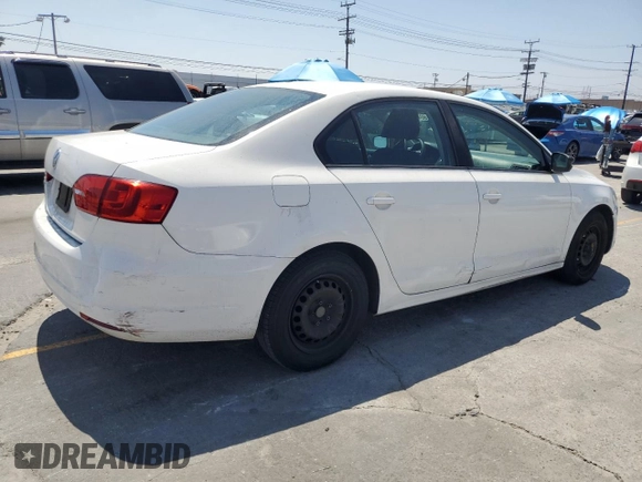 2014 Volkswagen Jetta S with VIN 3VW2K7AJ2EM356471, listed as a Copart auction lot 60475395 with 147,201 mi miles and Clean title. Bid and sale history available at DreamBid. Image 3.