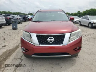 2016 Nissan Pathfinder Platinum with VIN 5N1AR2MM5GC636419, listed as a Copart auction lot 60929575 with 214,138 mi miles and Salvage title. Bid and sale history available at DreamBid. Image 5.