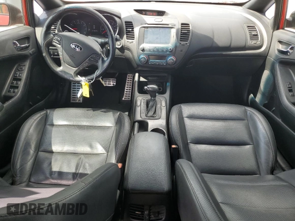 2015 Kia Forte 5-Door SX with VIN KNAFZ5A3XF5325611, listed as a Copart auction lot 54336765 with 166,230 mi miles and Clean Title. Bid and sale history available at carsss.com. Image 8.