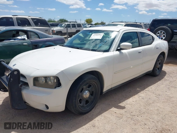 2008 Dodge Charger Police with VIN 2B3KA43H28H298655, listed as a IAAI auction lot 41988042 with 131,178 mi miles. Bid and sale history available at carsss.com. Image 2.