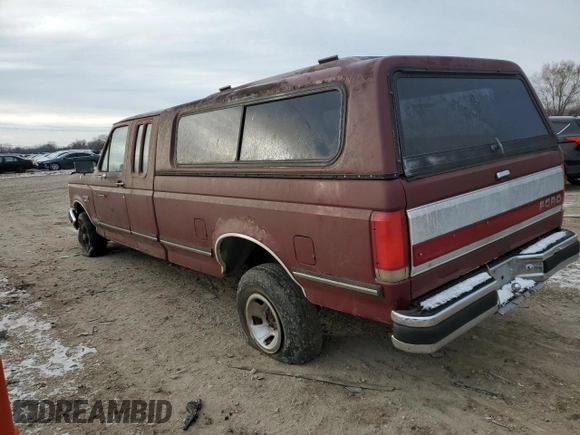 1990 Ford F-150 with VIN 1FTEX14N5LKA26115, listed as a Copart auction lot 83188404 with 143,576 mi miles and Clean Title. Bid and sale history available at carsss.com. Image 2.