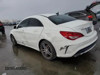 2017 Mercedes-Benz CLA 250 with VIN WDDSJ4EB7HN477620, listed as a Copart auction lot 41835424 with 75,180 mi miles and . Bid and sale history available at DreamBid. Image 2.