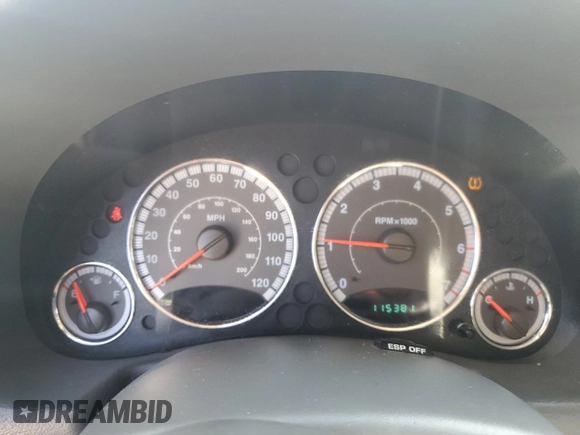 2006 Jeep Liberty Limited with VIN 1J4GK58K76W193789, listed as a Copart auction lot 50452715 with 115,381 mi miles and Salvage title. Bid and sale history available at DreamBid. Image 9.