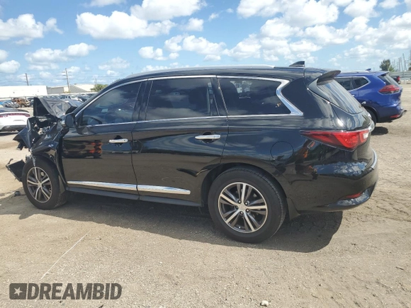 2018 Infiniti QX60 with VIN 5N1DL0MN7JC511067, listed as a Copart auction lot 52675264 with Not Provided miles and Non Repairable. Bid and sale history available at carsss.com. Image 2.