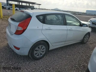 2017 Hyundai Accent SE with VIN KMHCT5AE9HU336726, listed as a Copart auction lot 41382765 with 103,894 mi miles and Salvage Title. Bid and sale history available at carsss.com. Image 3.