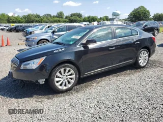 2016 Buick LaCrosse Premium I with VIN 1G4GD5G34GF185107, listed as a Copart auction lot 61680805 with 123,284 mi miles and Salvage title. Bid and sale history available at DreamBid. Image 1.
