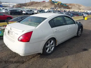 2006 Nissan Maxima 3.5 SL with VIN 1N4BA41E76C826557, listed as a IAAI auction lot 41886446 with 84,027 mi miles. Bid and sale history available at carsss.com. Image 4.