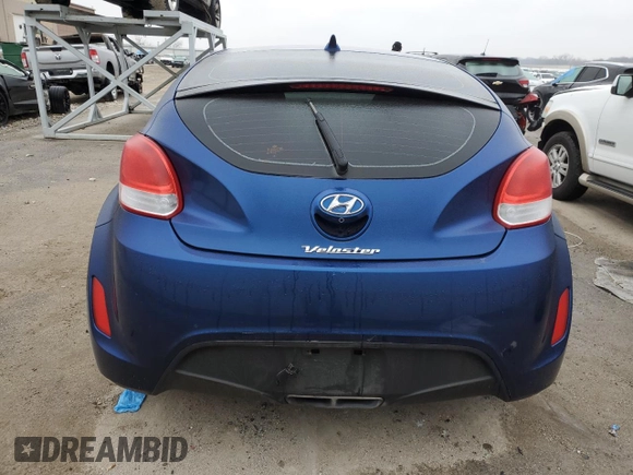 2016 Hyundai Veloster z VIN KMHTC6AD6GU304196, wystawiony jako Copart lot #43694185 z przebiegiem 63 516 mil mil oraz Szkoda całkowita • Salvage title. Historia ofert i sprzedaży dostępna na DreamBid. Obrazek 6.