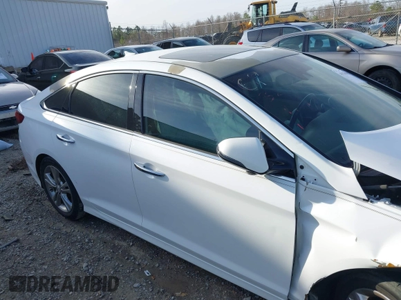 2018 Hyundai Sonata Limited with VIN 5NPE34AFXJH651308, listed as a IAAI auction lot 41539858 with 58,599 mi miles and . Bid and sale history available at DreamBid. Image 12.