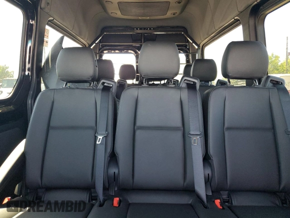 2024 Mercedes-Benz Sprinter with VIN W1Z4NFHY4RP668167, listed as a Copart auction lot 69724604 with 2,342 mi miles and Salvage Title. Bid and sale history available at DreamBid. Image 10.