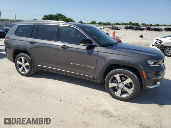 2022 Jeep Grand Cherokee Limited with VIN 1C4RJJBG6N8568380, listed as a Copart auction lot 52599145 with 22,449 mi miles and Clean title. Bid and sale history available at DreamBid. Image 4.