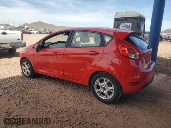 2014 Ford Fiesta SE with VIN 3FADP4EJ4EM212240, listed as a Copart auction lot 54534725 with 104,650 mi miles and Salvage Title. Bid and sale history available at DreamBid. Image 2.