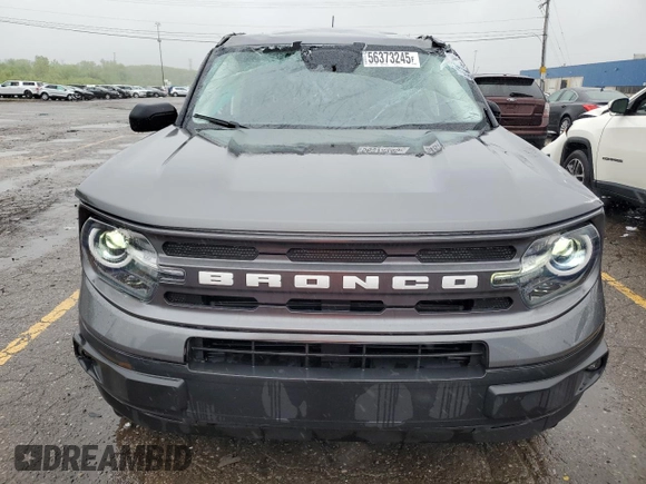 2023 Ford Bronco Sport Big Bend with VIN 3FMCR9B61PRD37887, listed as a Copart auction lot 56373245 with 17,700 mi miles and Non repairable. Bid and sale history available at DreamBid. Image 5.