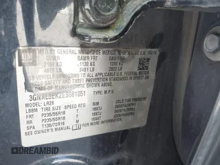 2014 Chevrolet Captiva Sport LT with VIN 3GNAL3EK2ES681051, listed as a IAAI auction lot 41876851 with 160,387 mi miles and . Bid and sale history available at DreamBid. Image 9.