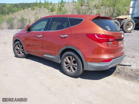 2015 Hyundai Santa Fe Sport with VIN 5XYZTDLB1FG280405, listed as a IAAI auction lot 41986022 with 161,597 mi miles. Bid and sale history available at carsss.com. Image 3.