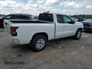 2022 Nissan Frontier S with VIN 1N6ED1CL5NN674089, listed as a Copart auction lot 71232204 with 23,768 mi miles and Salvage Title. Bid and sale history available at carsss.com. Image 3.