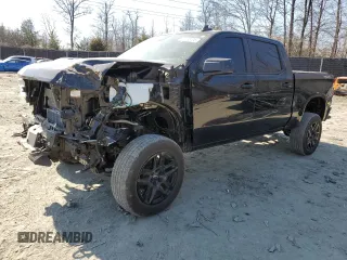 2023 Chevrolet Silverado 1500 RST with VIN 1GCUDEE83PZ316404, listed as a Copart auction lot 46036105 with 19,825 mi miles and Salvage Title. Bid and sale history available at DreamBid. Image 1.