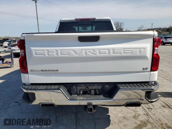 2020 Chevrolet Silverado 1500 LT with VIN 1GCRYDED1LZ325212, listed as a Copart auction lot 51409505 with 76,030 mi miles and Salvage Title. Bid and sale history available at DreamBid. Image 6.