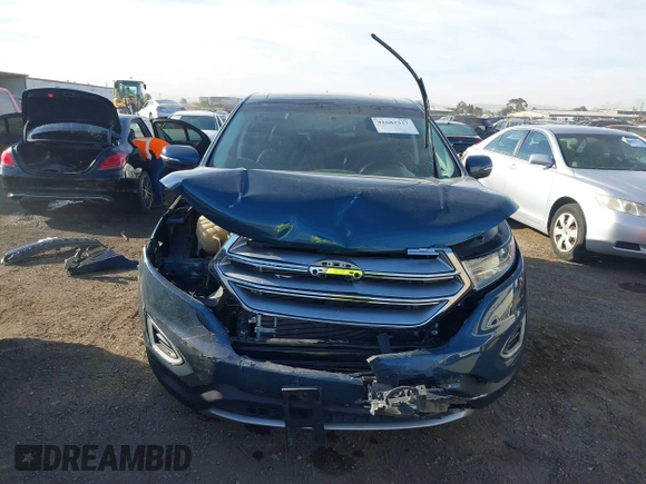 2016 Ford Edge SEL z VIN 2FMPK3J92GBB94624, wystawiony jako IAAI lot #41682327 z przebiegiem 106 232 mil mil oraz . Historia ofert i sprzedaży dostępna na DreamBid. Obrazek 13.