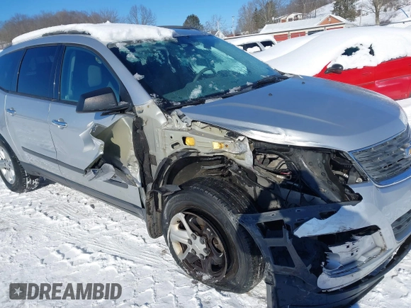 2013 Chevrolet Traverse LS with VIN 1GNKVFKD1DJ104162, listed as a IAAI auction lot 41299219 with 134,870 mi miles and . Bid and sale history available at DreamBid. Image 6.
