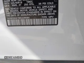 2021 Volkswagen Atlas S с VIN 1V2GC2CA1MC228064, выставлен на аукционе IAAI как лот 41815880 с пробегом 50 540 миль миль и . История ставок и продаж доступна на DreamBid. Изображение 9.