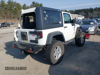 2016 Jeep Wrangler Sport with VIN 1C4AJWAG0GL241131, listed as a IAAI auction lot 41779595 with 111,338 mi miles and . Bid and sale history available at carsss.com. Image 4.