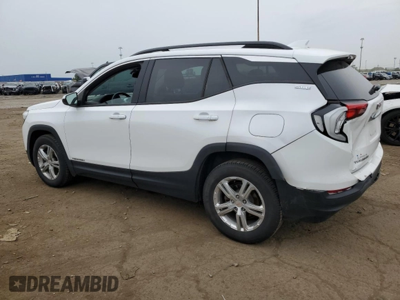 2019 GMC Terrain SLE with VIN 3GKALTEV5KL347979, listed as a Copart auction lot 60926995 with 64,389 mi miles and Clean title. Bid and sale history available at DreamBid. Image 2.
