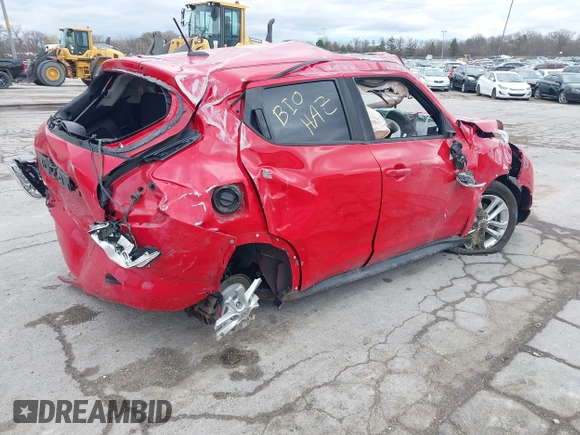 2016 Nissan Juke S with VIN JN8AF5MV8GT655736, listed as a IAAI auction lot 42022279 with 79,352 mi miles and . Bid and sale history available at carsss.com. Image 4.