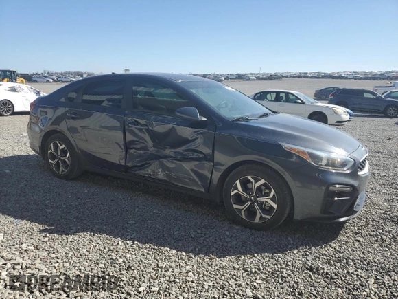 2021 Kia Forte LXS with VIN 3KPF24AD0ME266614, listed as a Copart auction lot 48617255 with 32,144 mi miles and Salvage Title. Bid and sale history available at carsss.com. Image 4.