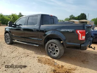 2016 Ford F-150 XLT with VIN 1FTEW1EP8GFB77175, listed as a Copart auction lot 55331025 with 153,072 mi miles and Salvage Title. Bid and sale history available at carsss.com. Image 2.