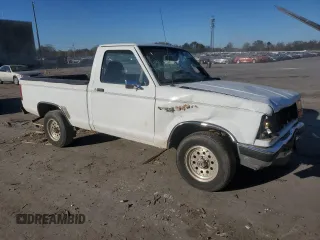1992 Ford Ranger with VIN 1FTCR10A5NTA34829, listed as a Copart auction lot 80017304 with 77,947 mi miles and Salvage Title. Bid and sale history available at carsss.com. Image 4.