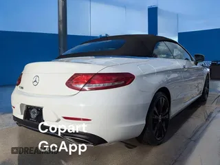 2018 Mercedes-Benz C 300 with VIN WDDWK4JB8JF615198, listed as a Copart auction lot 46745795 with 106,638 mi miles and Clean Title. Bid and sale history available at DreamBid. Image 4.
