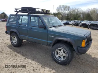 1993 Jeep Cherokee SE with VIN 1J4FJ28S0PL594889, listed as a Copart auction lot 50103425 with 174,333 mi miles and Salvage Title. Bid and sale history available at carsss.com. Image 4.