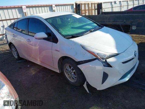 2016 Toyota Prius Two with VIN JTDKBRFU3G3013058, listed as a IAAI auction lot 41824822 with 137,392 mi miles. Bid and sale history available at carsss.com. Image 1.