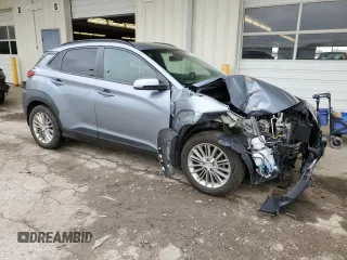 2018 Hyundai Kona SEL with VIN KM8K62AA8JU108303, listed as a Copart auction lot 50518535 with 75,000 mi miles and Salvage Title. Bid and sale history available at carsss.com. Image 4.