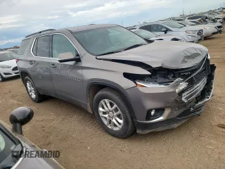 2019 Chevrolet Traverse LT Leather with VIN 1GNEVHKW8KJ156248, listed as a Copart auction lot 63516553 with 56,508 mi miles. Bid and sale history available at carsss.com. Image 4.