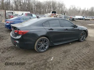 2019 Acura TLX w/A-Spec Pkg with VIN 19UUB2F67KA008467, listed as a Copart auction lot 42804915 with 44,126 mi miles and Salvage Title. Bid and sale history available at carsss.com. Image 3.
