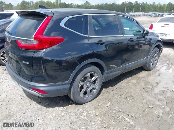 2019 Honda CR-V EX with VIN 2HKRW2H56KH674662, listed as a IAAI auction lot 41905271 with 46,450 mi miles. Bid and sale history available at carsss.com. Image 4.