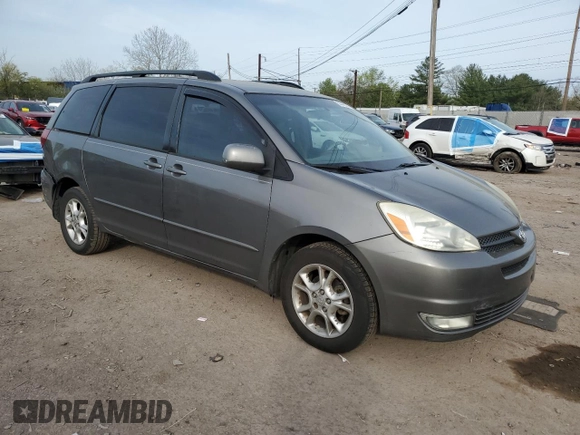2005 Toyota Sienna XLE with VIN 5TDBA22C65S035980, listed as a Copart auction lot 54448335 with 292,194 mi miles and Salvage Title. Bid and sale history available at DreamBid. Image 4.